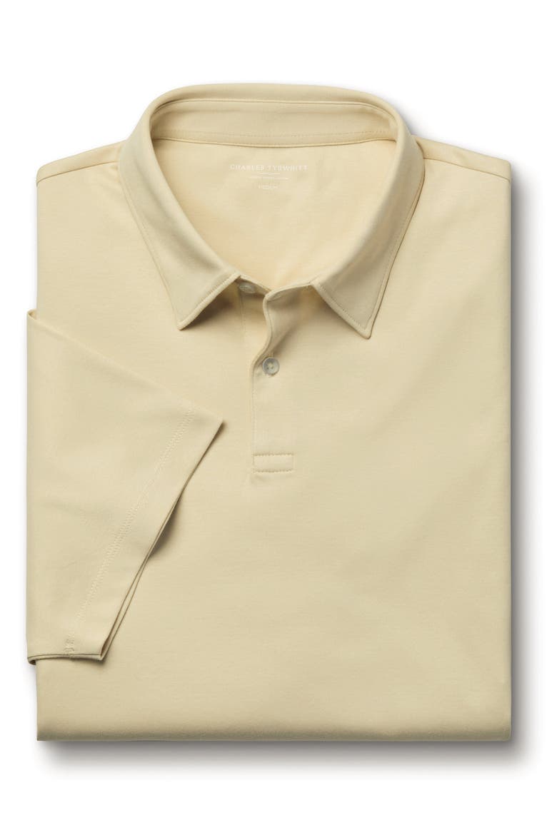 Smart Jersey Polo, Alternate, color, Light Tan