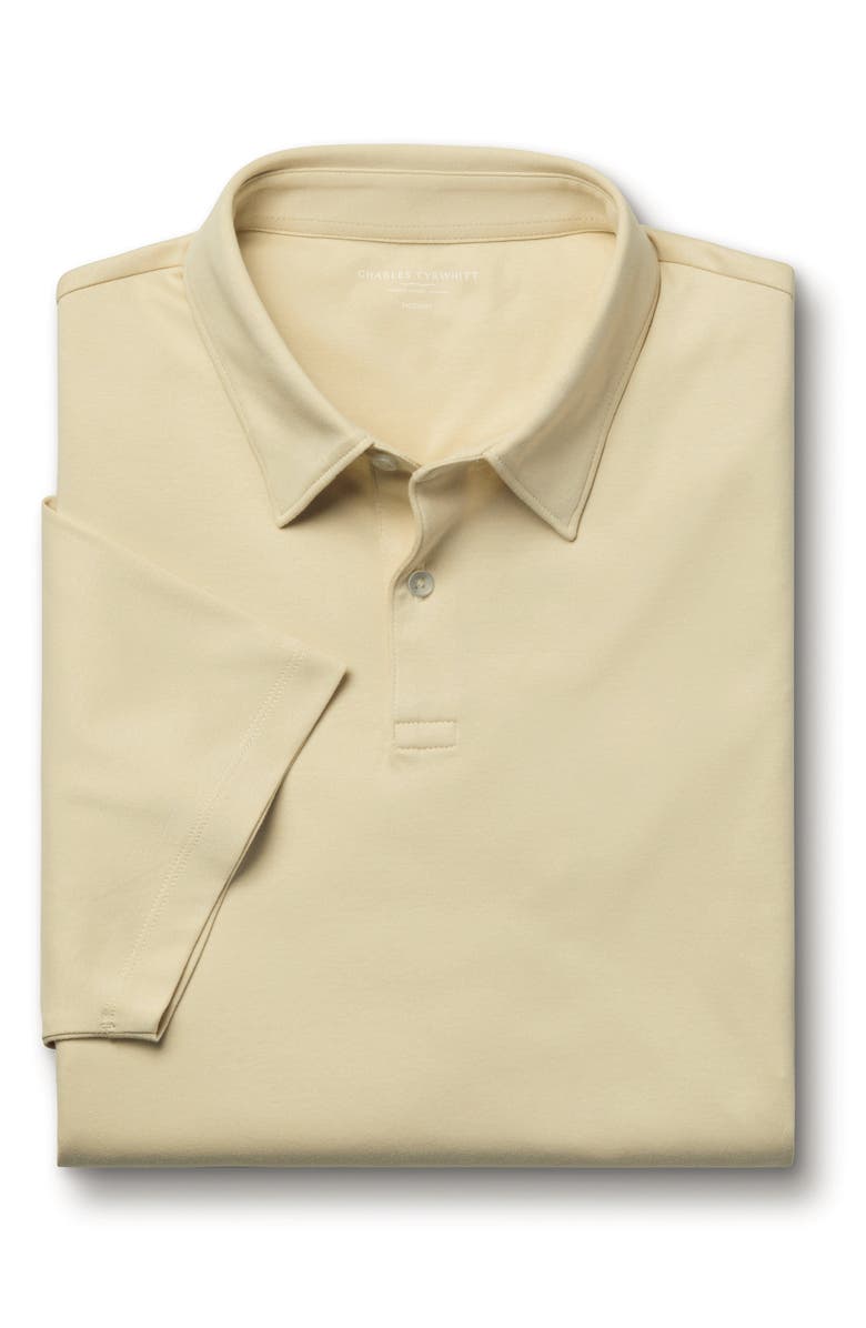 Charles Tyrwhitt Smart Jersey Polo, Alternate, color, Light Tan