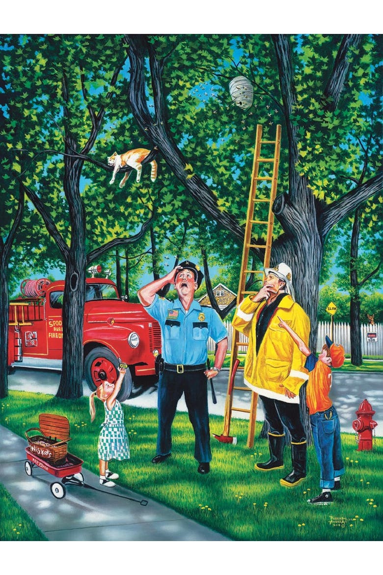 Saving Whiskers 300 piece Jigsaw Puzzle for Adults, Alternate, color, Multicolor