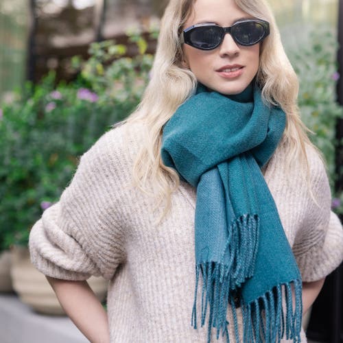 Youzey The Victoria Scarf In Green
