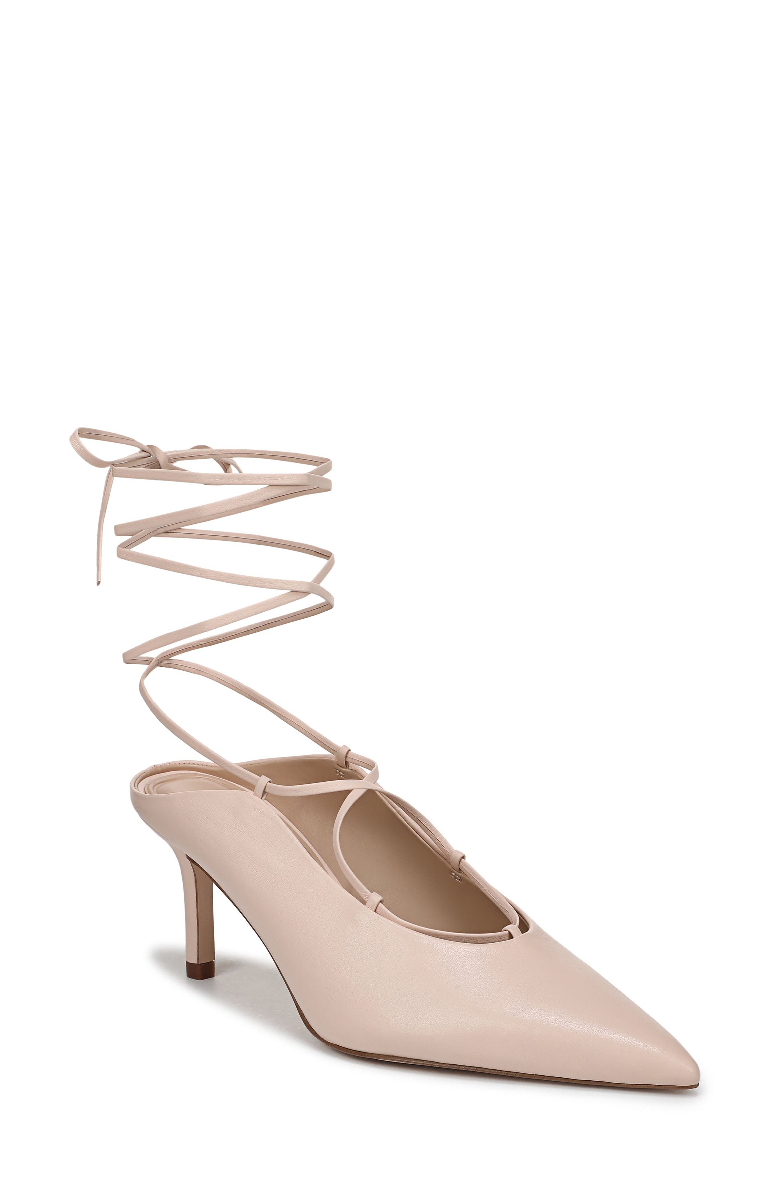Sloan Ankle Wrap Pointed Toe Mule Pump - image 3