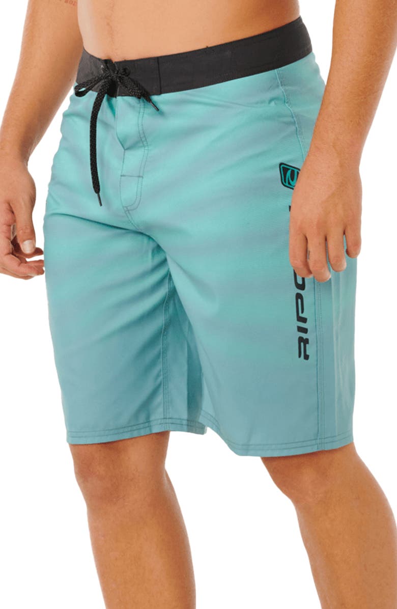 Rip Curl Shock Wave Board Shorts, Alternate, color, Faded Denim