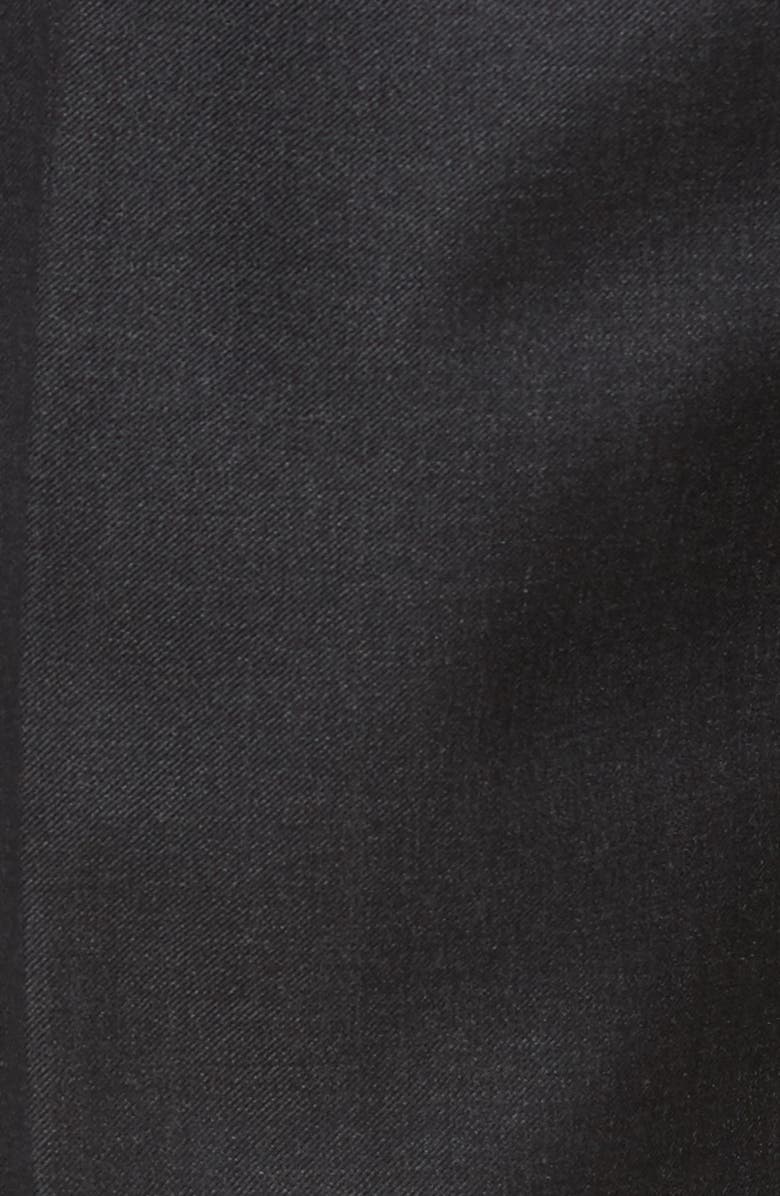 Zanella Bennett Straight Leg Pleated Dress Pants, Alternate, color, Dark Grey1