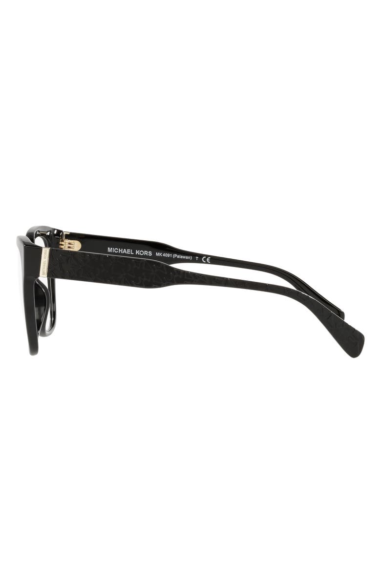 Michael Kors Palawan 54mm Square Optical Glasses, Alternate, color, 