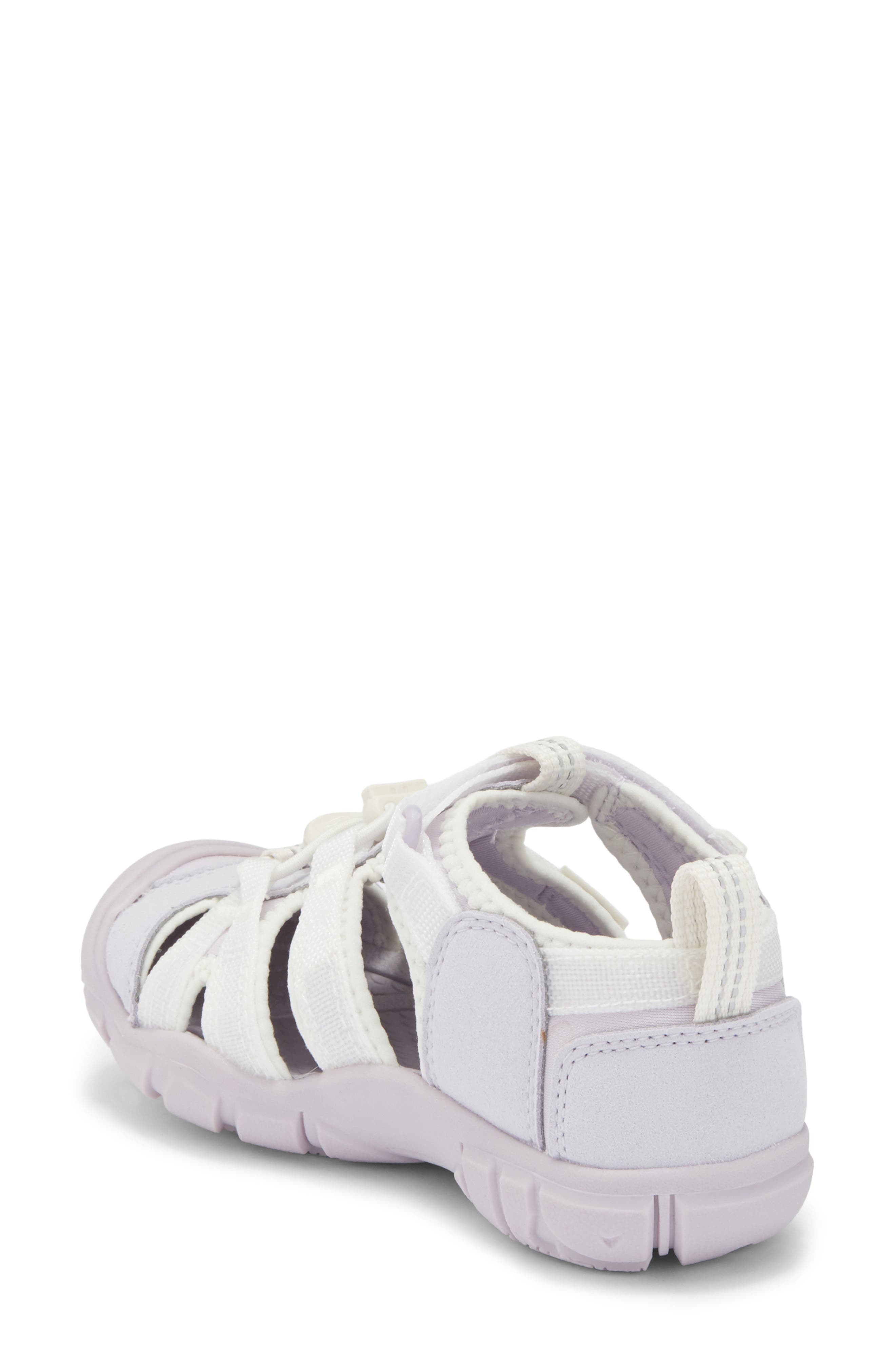 KEEN Kids' Seacamp II CNX Water Friendly Sandal, Alternate, color, Thistle/Star White