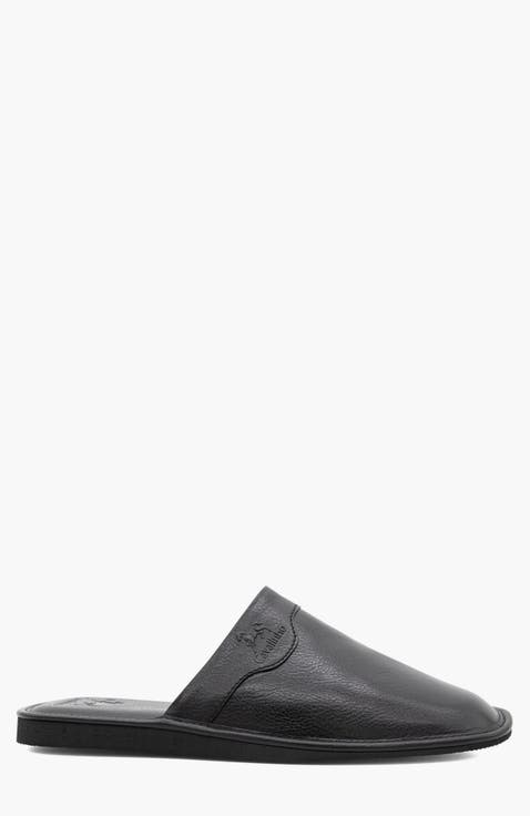 Gentleman Leather House Slippers 103