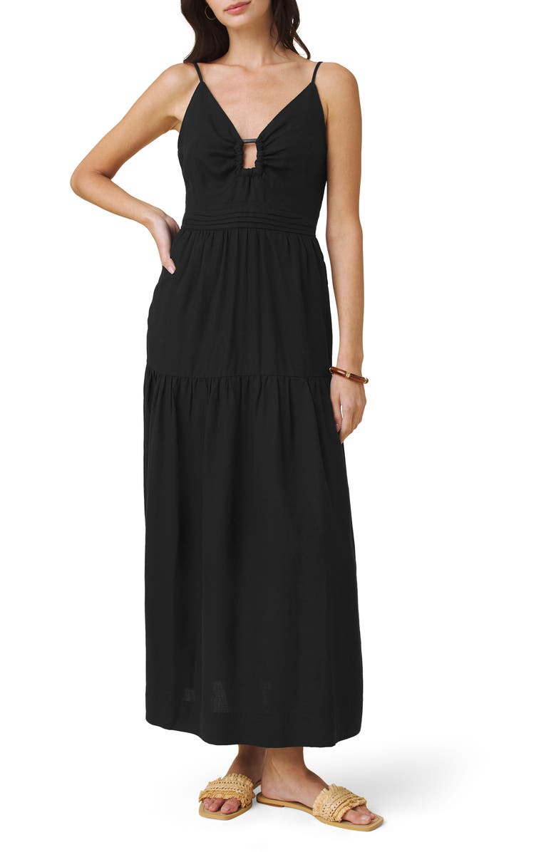 Splendid Darcy Sleeveless Tiered Maxi Dress, Main, color,