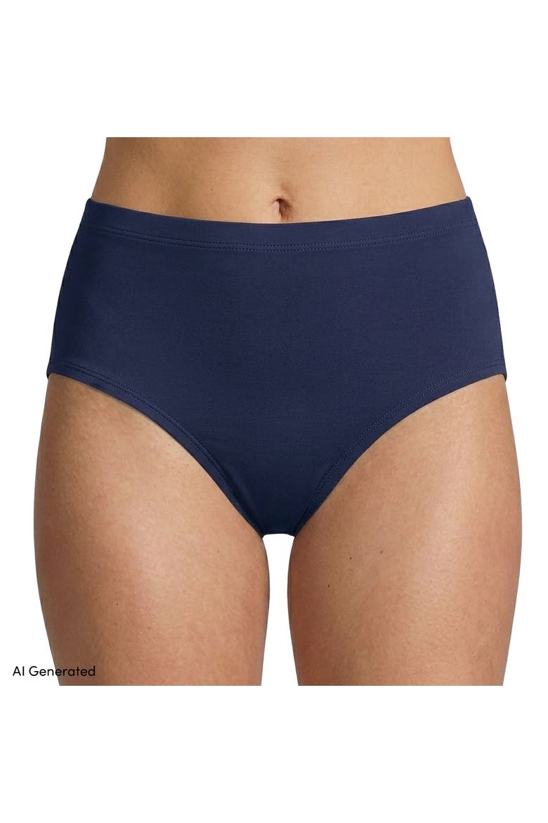 Brief True Solutions Light Weight Microfiber Basics 3 Pack Panties, Alternate, color, Clay/Navy/Blk