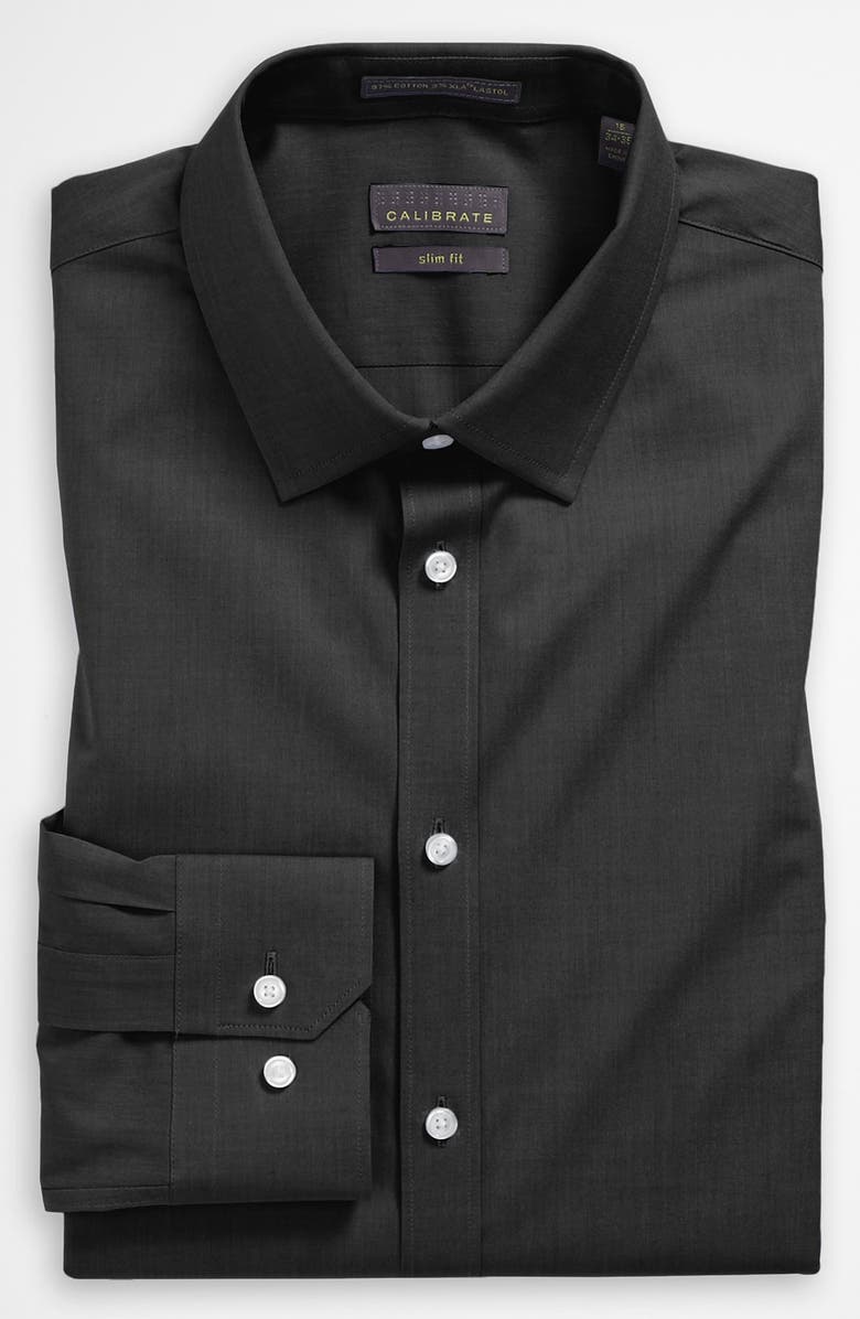Calibrate Slim Fit Dress Shirt, Main, color, 