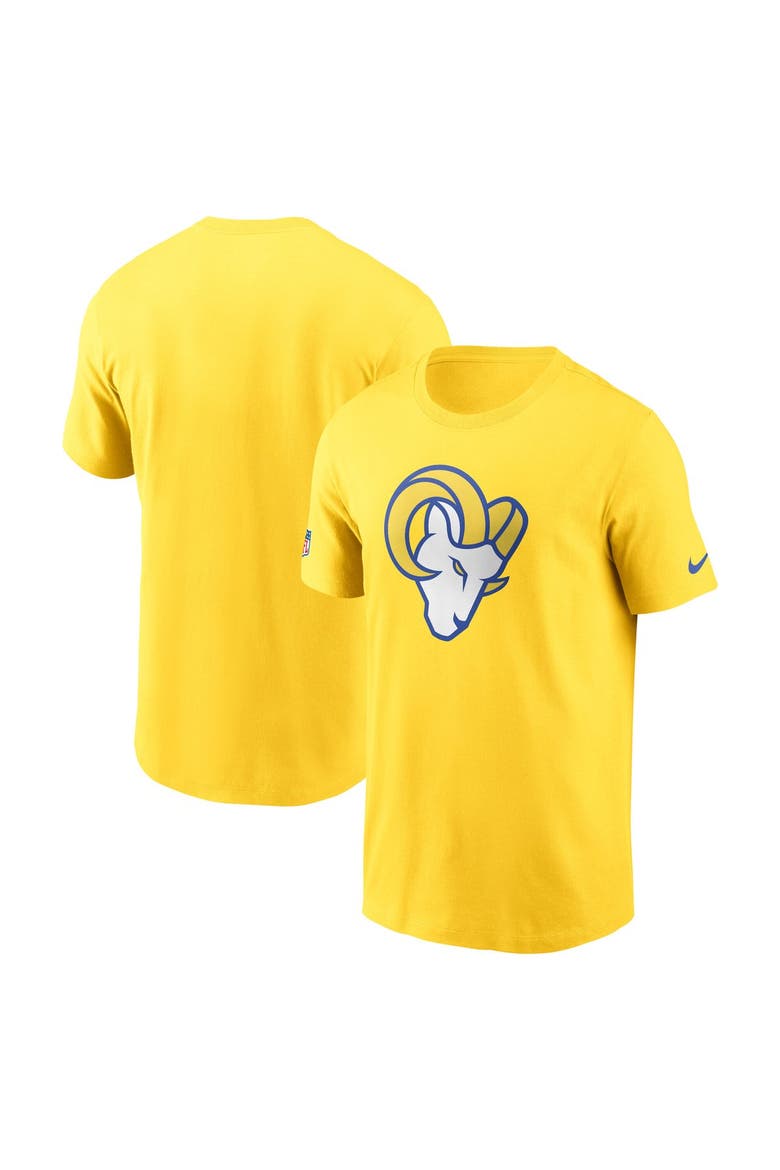 Men's Nike Gold Los Angeles Rams Classic Sol Sideline Final Sprint Dri-FIT T-Shirt, Alternate, color, Gold