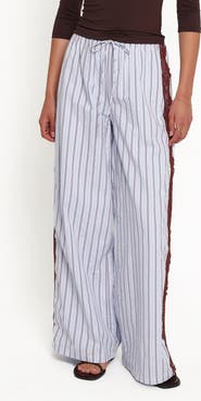 Petal & Pup Ellina Lace Contrast Wide Leg Pants