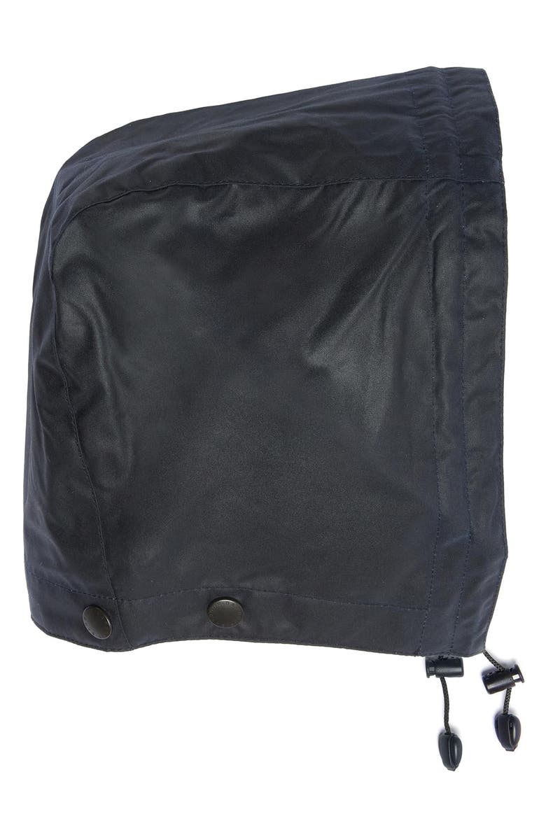Barbour Thornproof Oversize Waxed Cotton Hood, Main, color, 