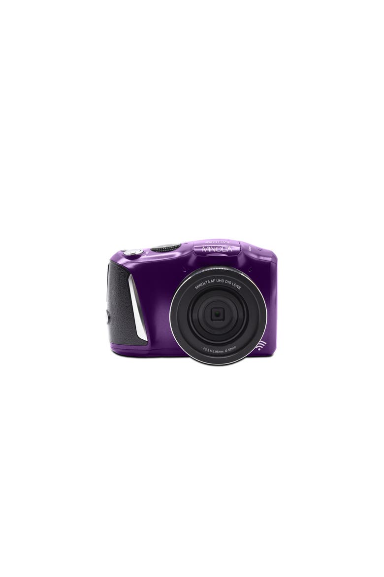 MND55 64 MP Auto Focus / 4K Ultra HD Digital Camera, Alternate, color, PURPLE