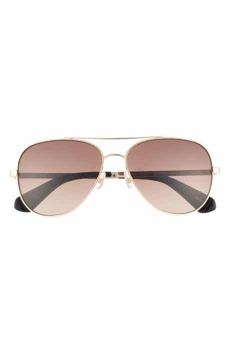 Kate Spade New York avaline2 58mm gradient aviator sunglasses
