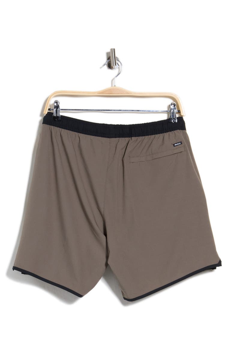 x Ali Yogger Stretch Shorts, Alternate, color, MUSHROOM