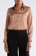 Vince Camuto Striped Button Front Shirt