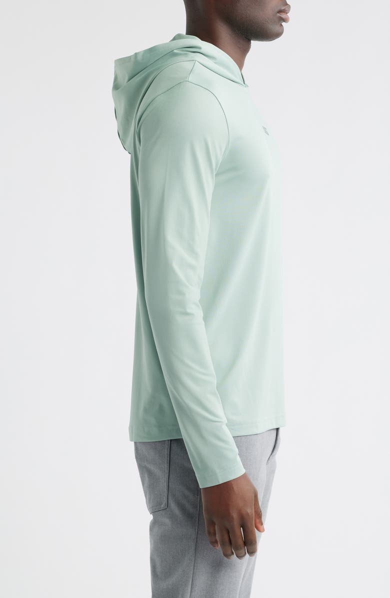 BOSS Scott Logo Hoodie, Alternate, color, Open Green