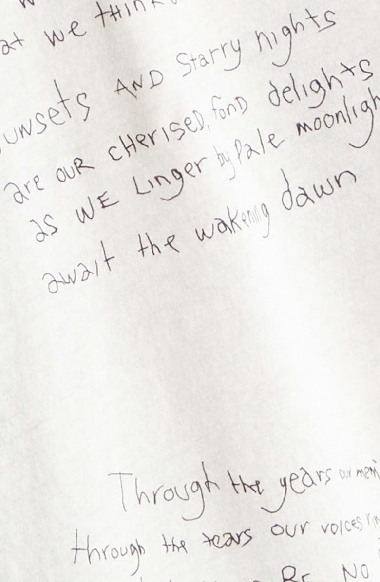 Bode Geneva Camp Crest Graphic T-Shirt, Alternate, color, Cream