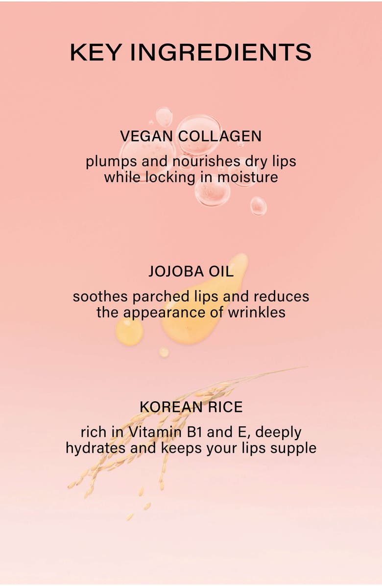 Melixir Vegan Lip Treatment, Alternate, color, Rose