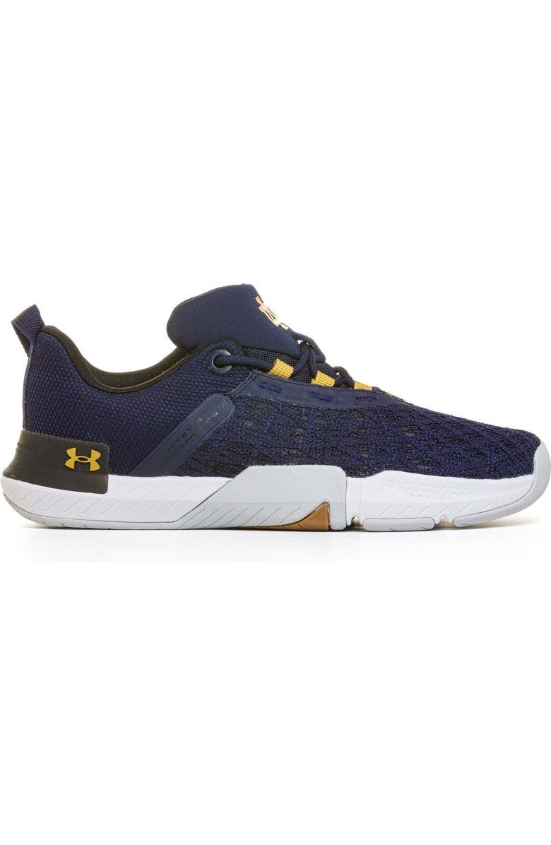 Under Armour Men's Under Armour Navy Notre Dame Fighting Irish TriBase Reign 5 Training Shoes, Alternate, color,