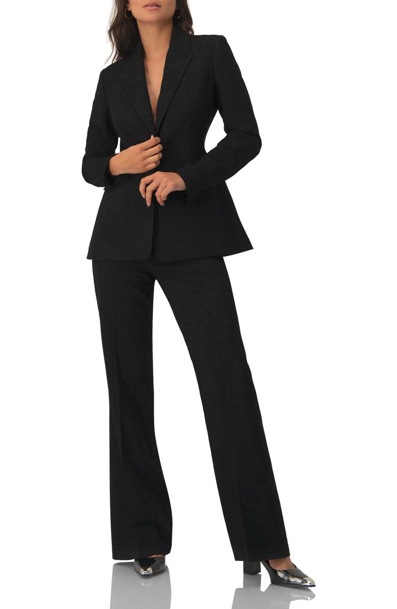 IVONNE Straight-Leg Pants with Zipper, Alternate, color, 