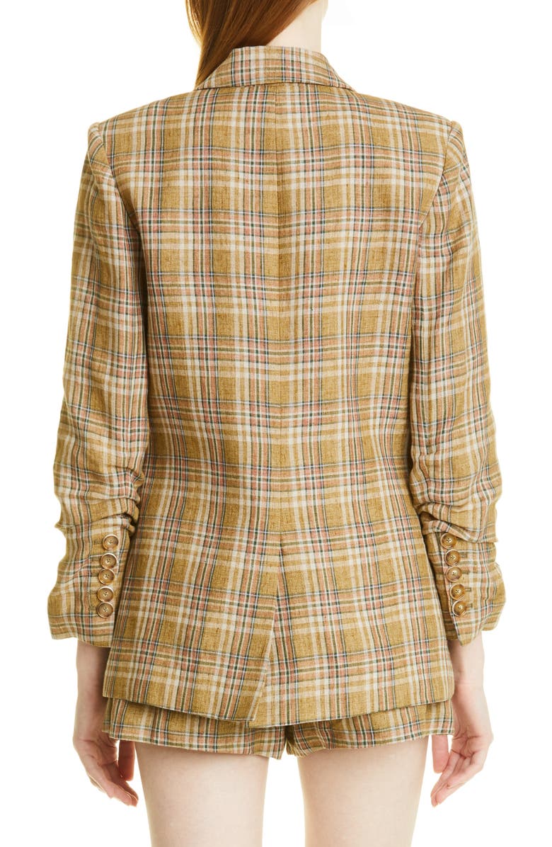 Veronica Beard Beacon Plaid Dickey Jacket, Alternate, color,