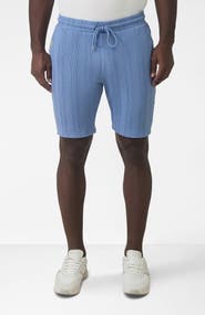 MAUVAIS Tanami Textured Stretch Slim Shorts