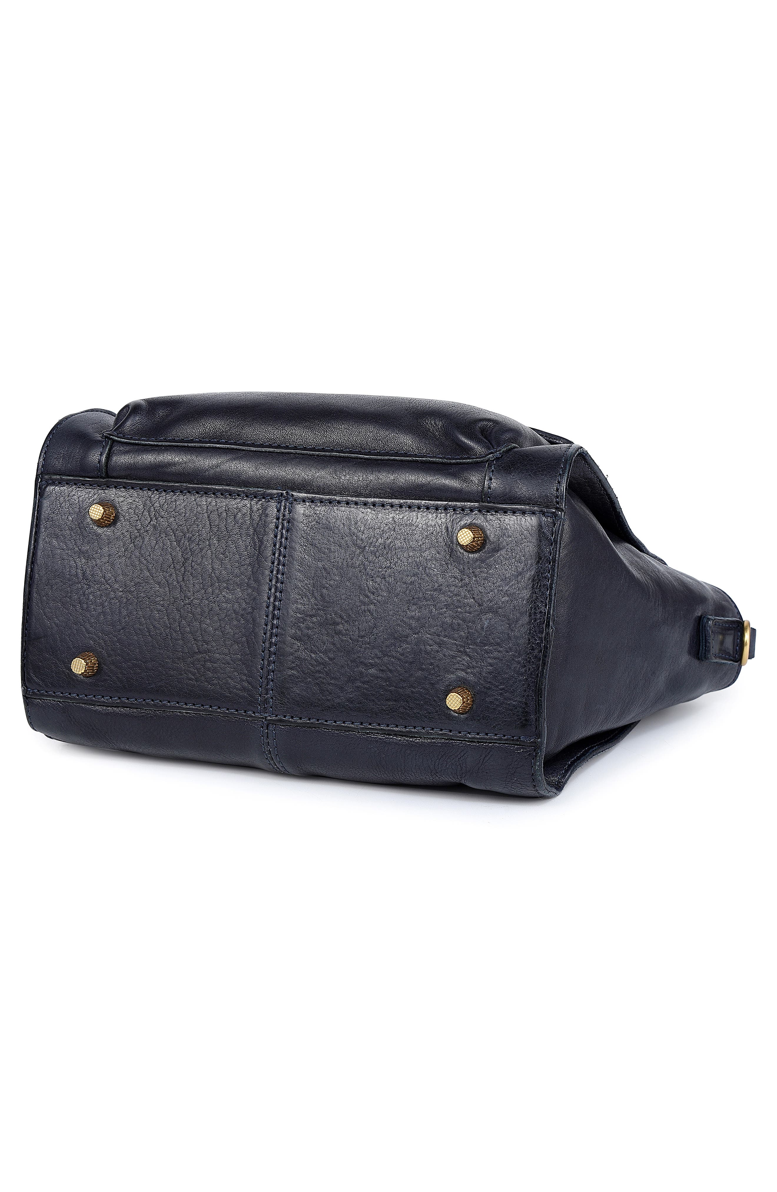 OLD TREND Pansy Mini Satchel Bag, Alternate, color, Navy