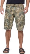 XRAY Belted Bermuda Cargo Shorts