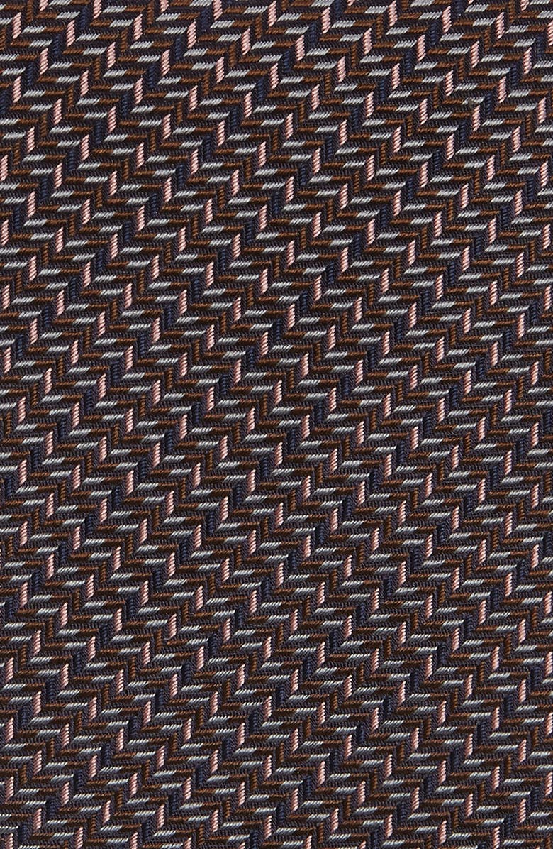 Brioni Geometric Silk Tie, Alternate, color, 