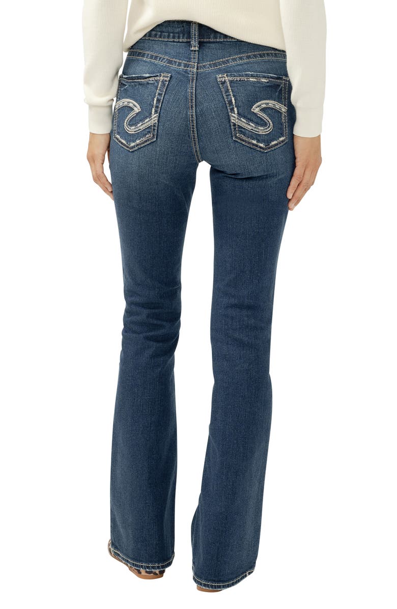 Silver Jeans Co. Avery High Waist Slim Bootcut Jeans, Alternate, color, 