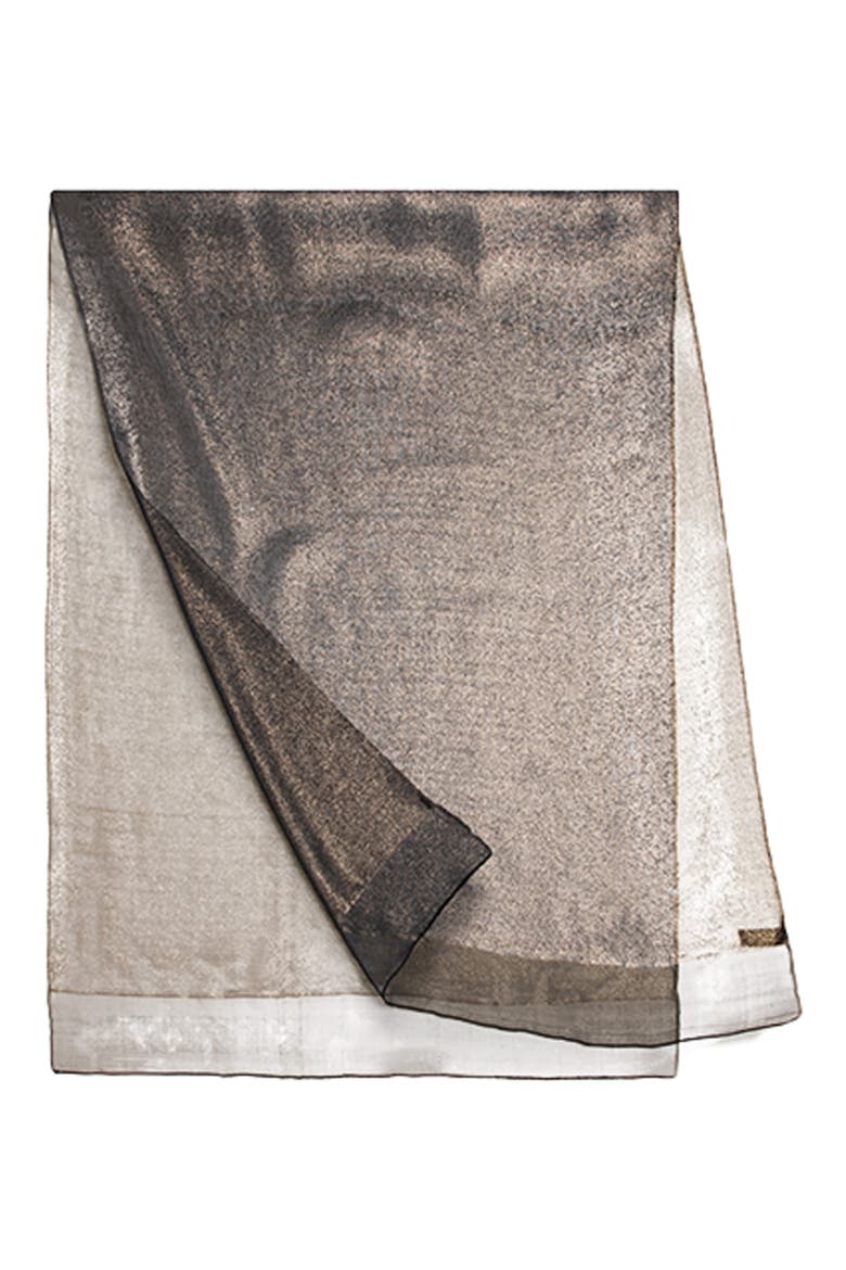 Silk Scarf, Alternate, color, BLACK COMBO