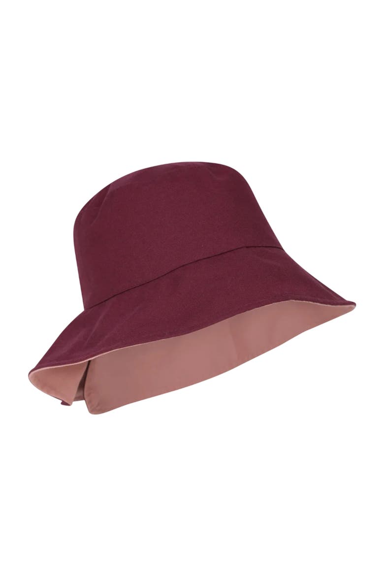 Plain Reversible Bucket Hat, Main, color, Dusky Purple