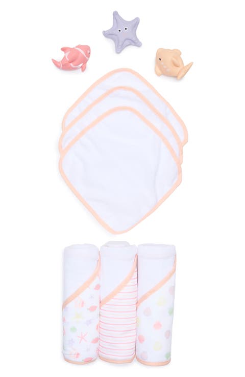 Kids' Towel & Toy Bath Set