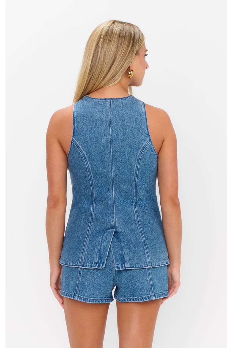 Venture Out Romper, Alternate, color, Ripple Indigo