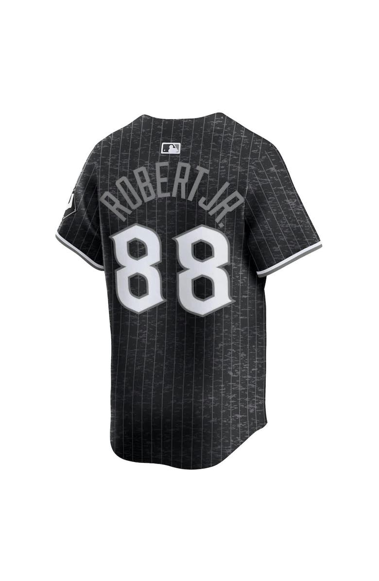 Nike Men's Nike Luis Robert Jr. Black Chicago White Sox City Connect Limited Jersey, Alternate, color, Black