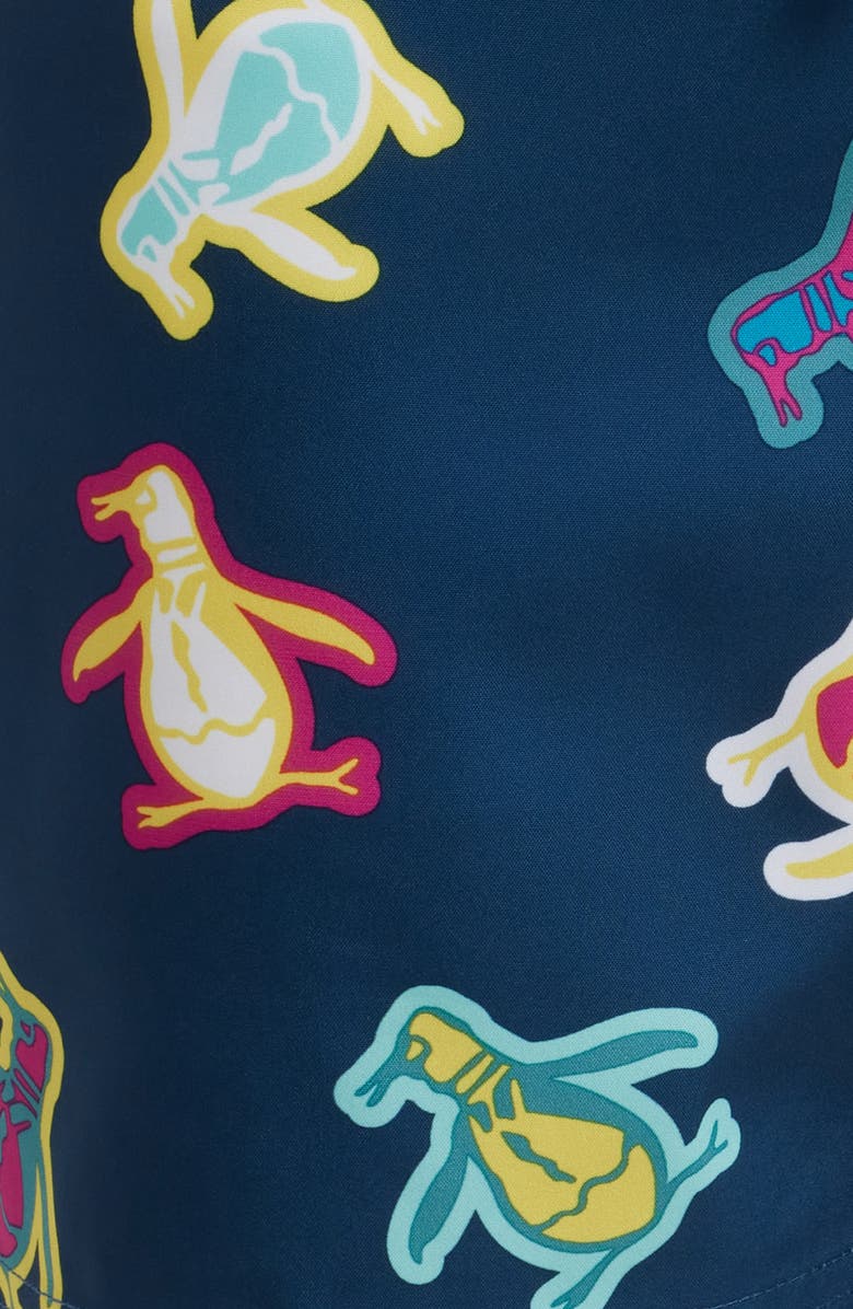 Original Penguin 11-Inch Volley Swim Trunks, Alternate, color,