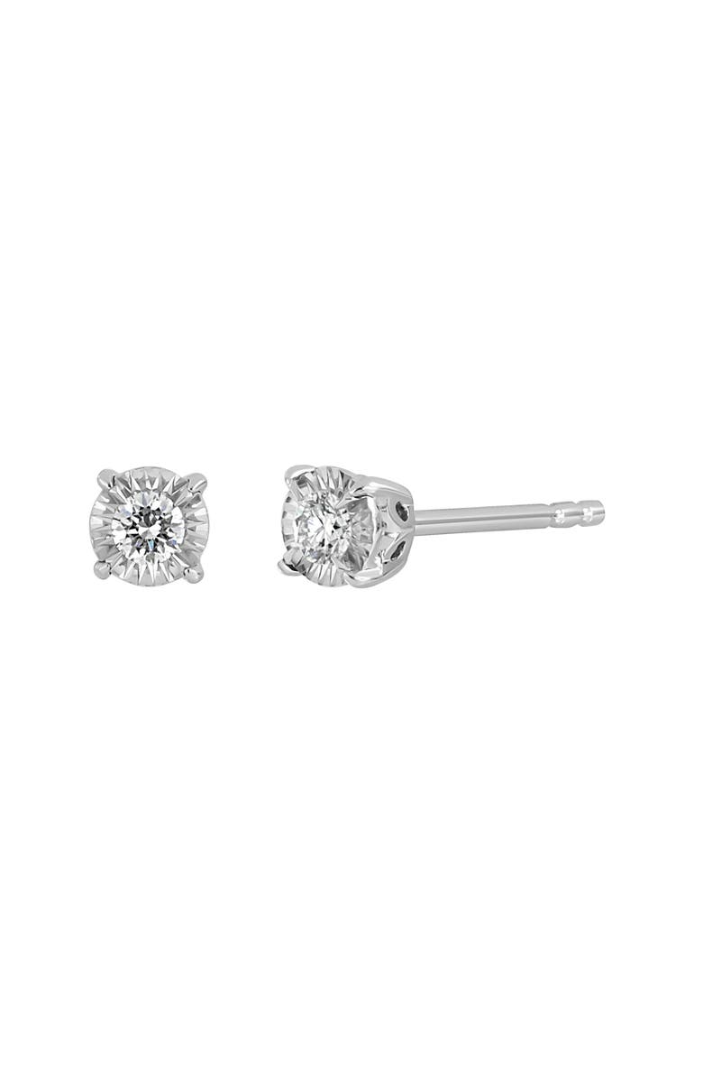 Bony Levy Monaco Diamond Stud Earrings, Main, color, 18K White Gold