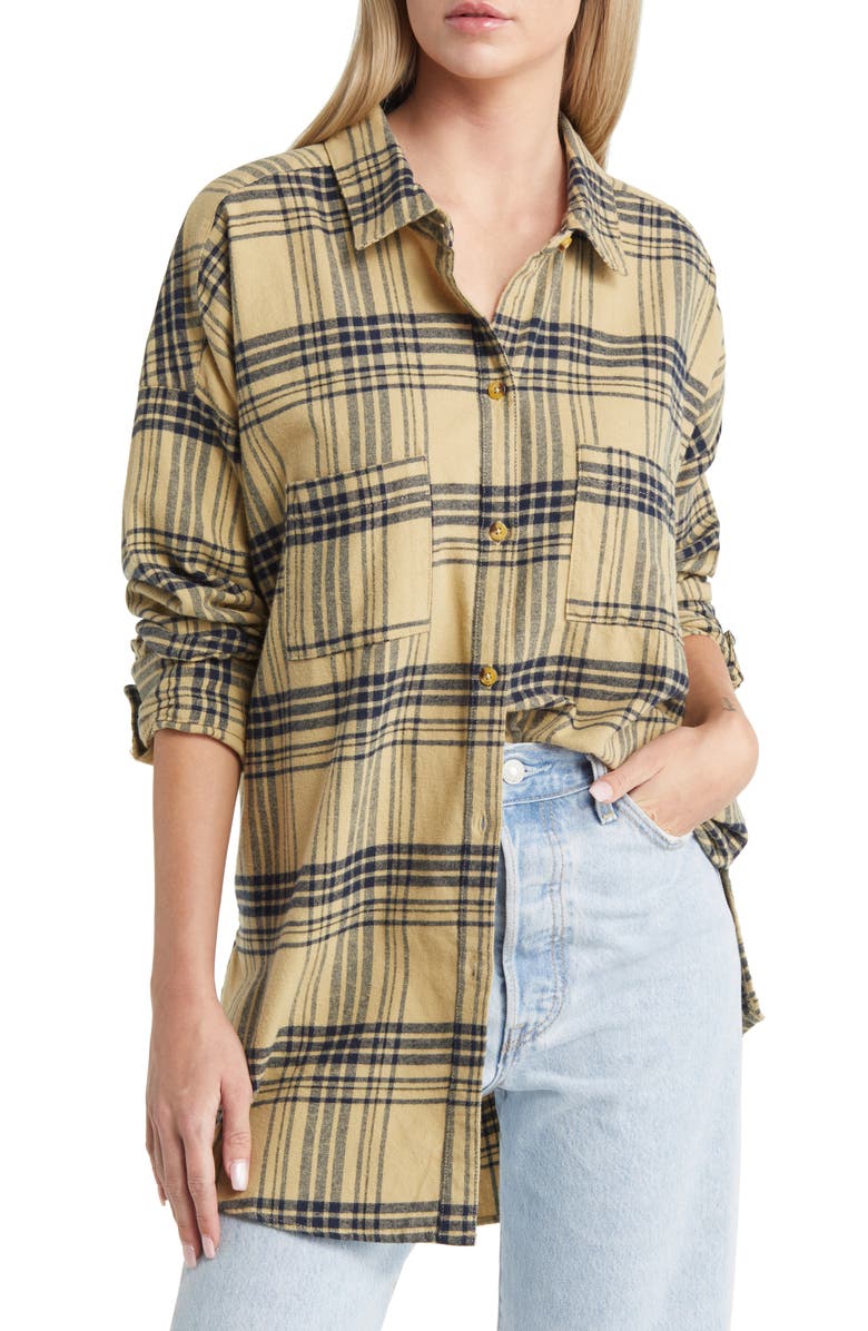 Rip Curl Seeker Flannel Shirt, Main, color, 