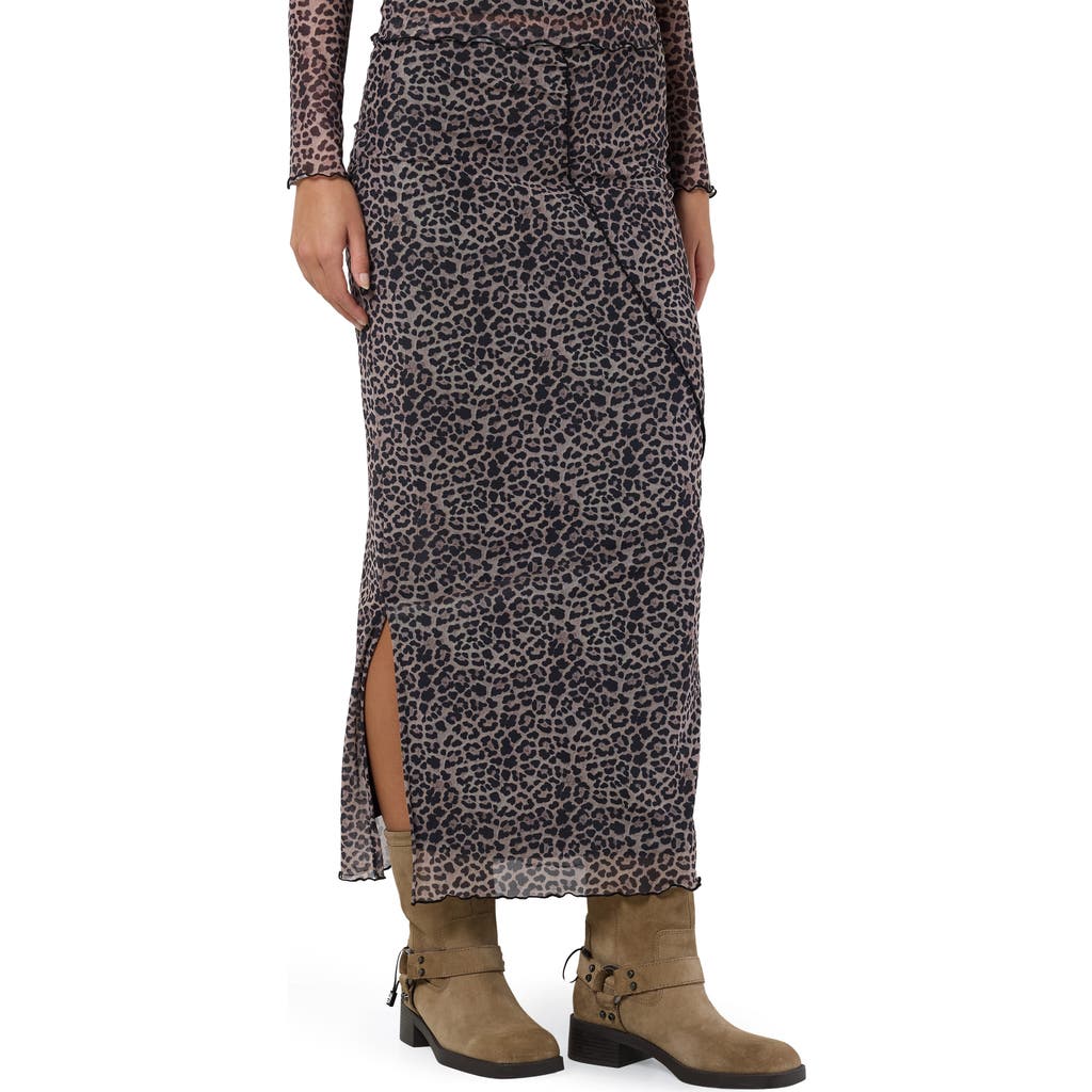 NOISY MAY NOISY MAY STEFFI MESH MAXI SKIRT