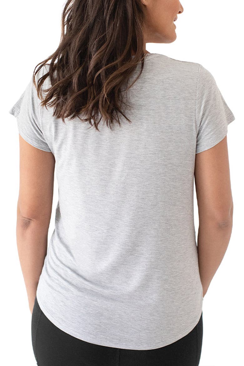 Everyday Maternity & Nursing T-shirt, Alternate, color, GREY HEATHER