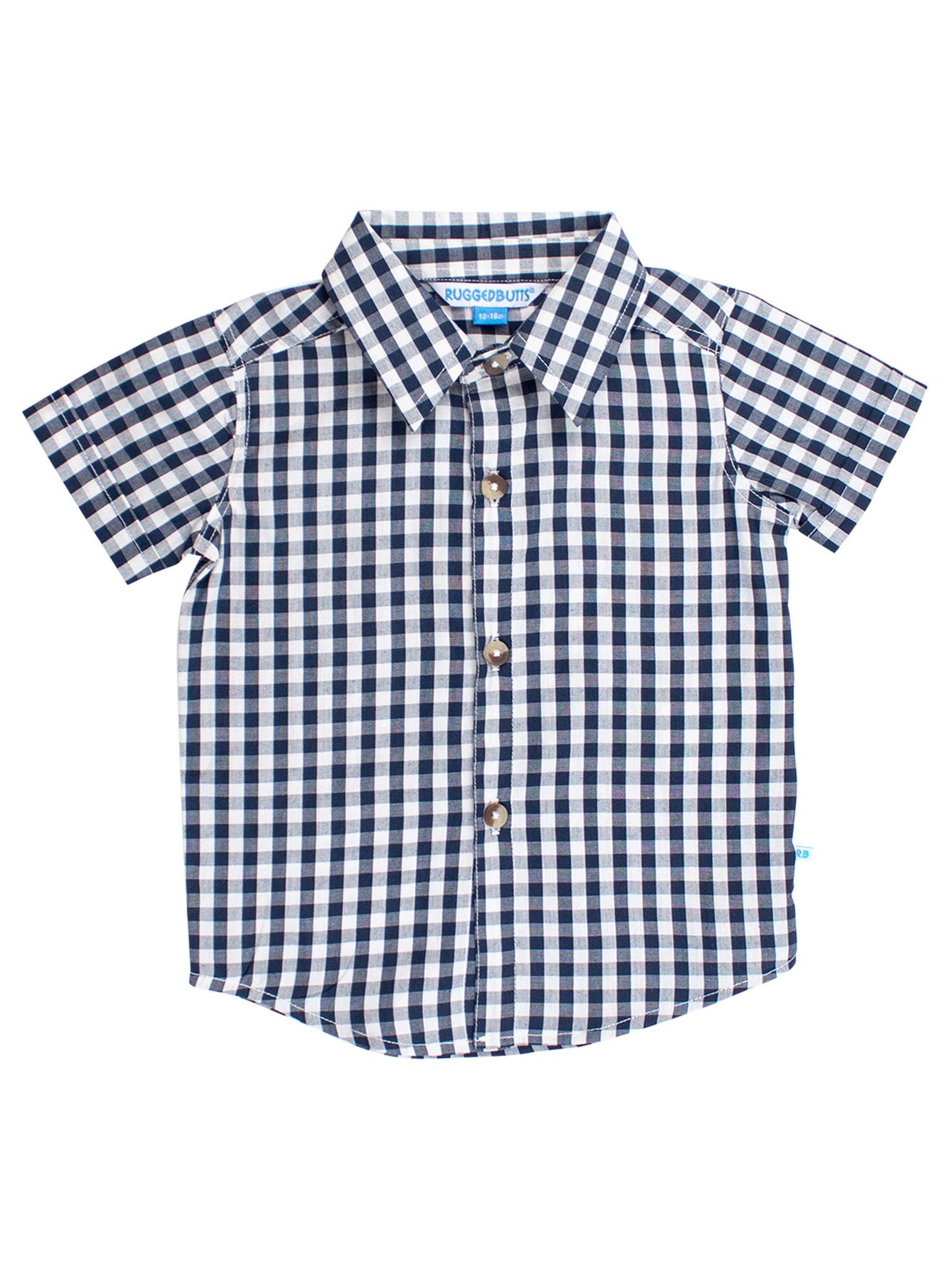 Classic Dark Navy Gingham