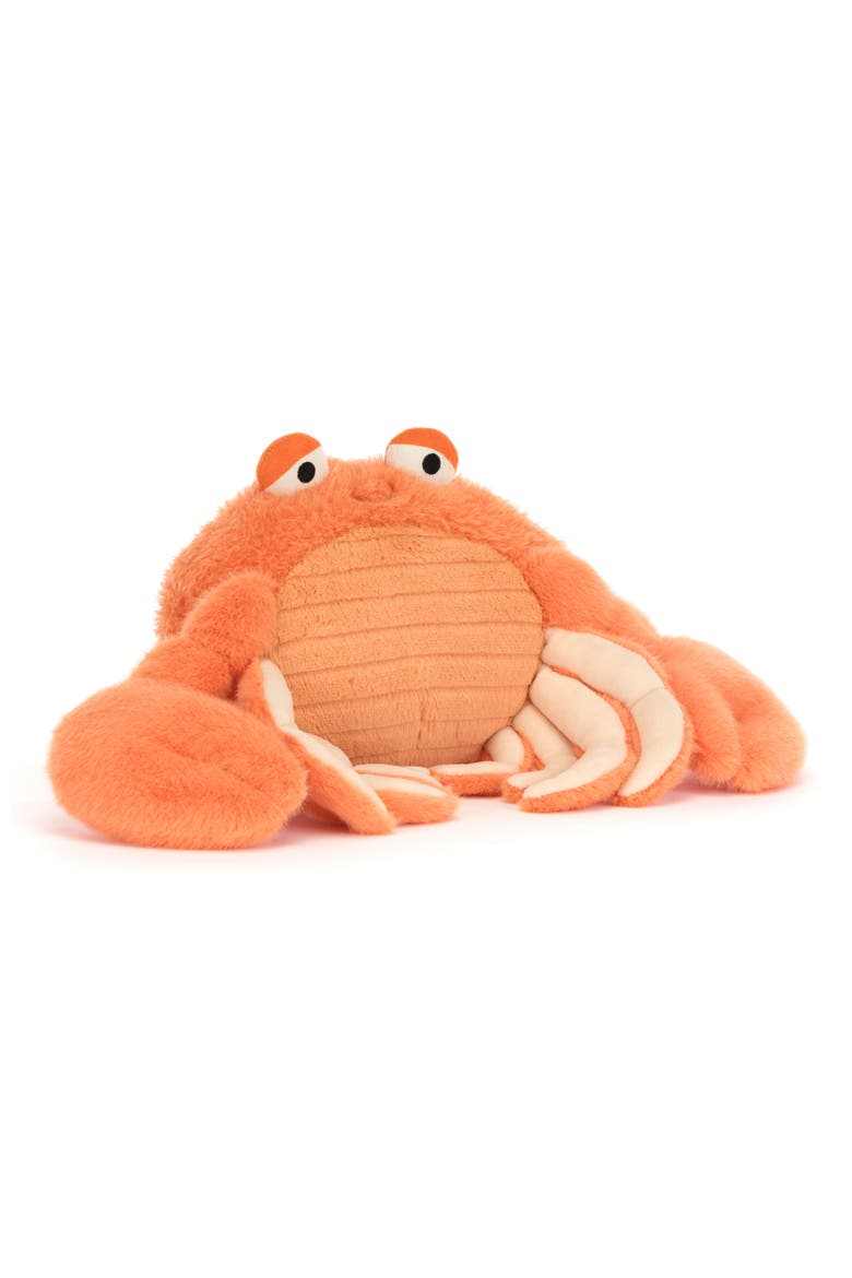 Pinchsnap Crab Medium Plushie, Alternate, color, ORANGE