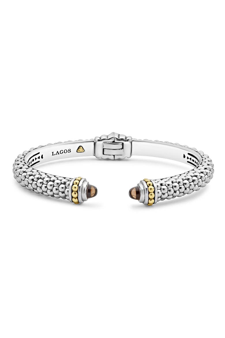 Rittenhouse Hinge Cuff, Main, color, SMOKEY QUARTZ