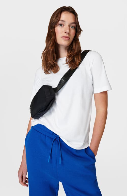 Shop Sweaty Betty Essential Crewneck T-shirt In White