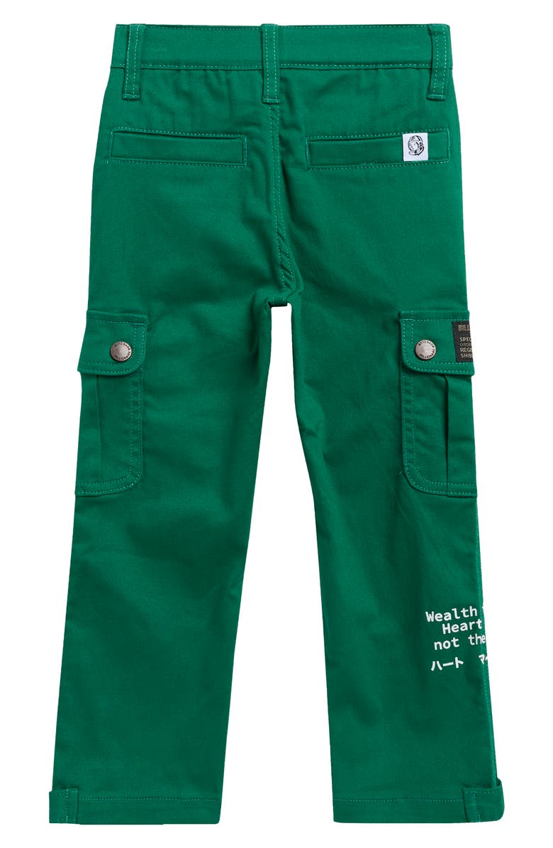 Billionaire Boys Club Kids' Glitch Cargo Pants, Alternate, color, Shady Glade