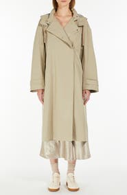 MM by Max Mara Moriana Hooded Raincoat