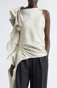 Kallmeyer Elif Two Tone Viscose & Silk Top