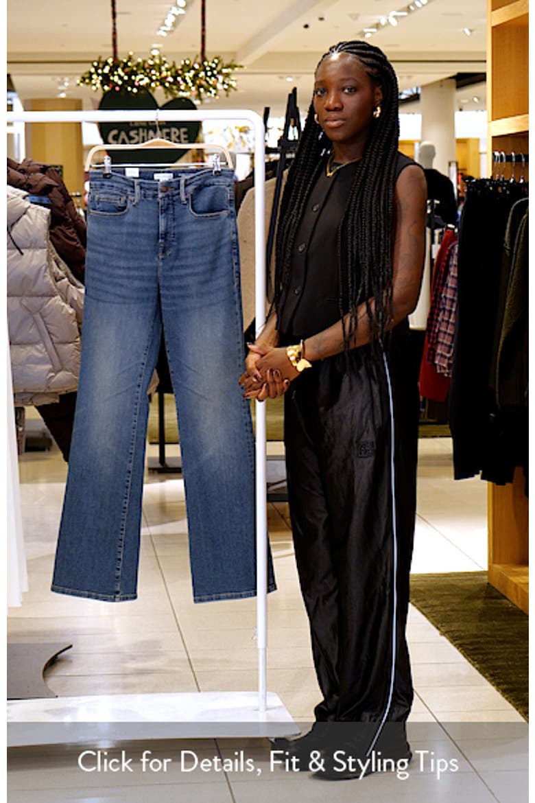 Good Classic High Waist Bootcut Jeans video
