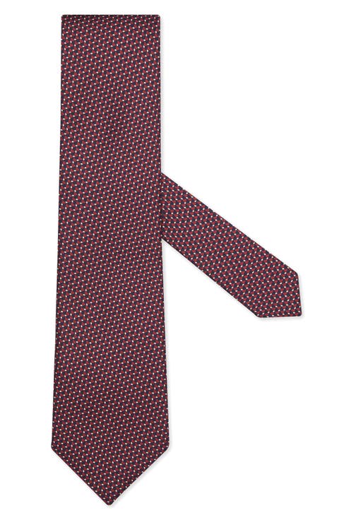 Geometric Silk Tie